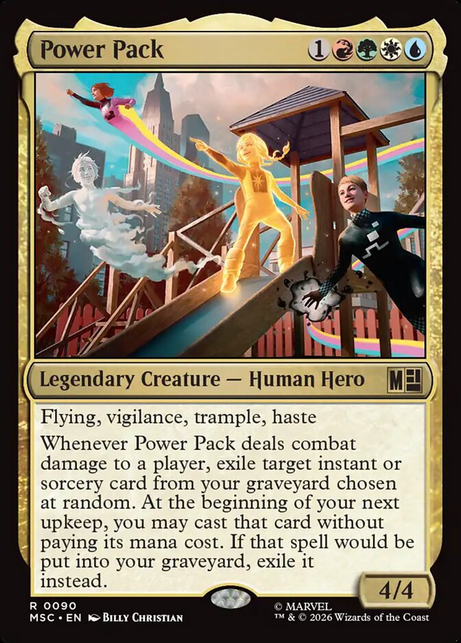 Power Pack - Marvel Super Heroes Commander