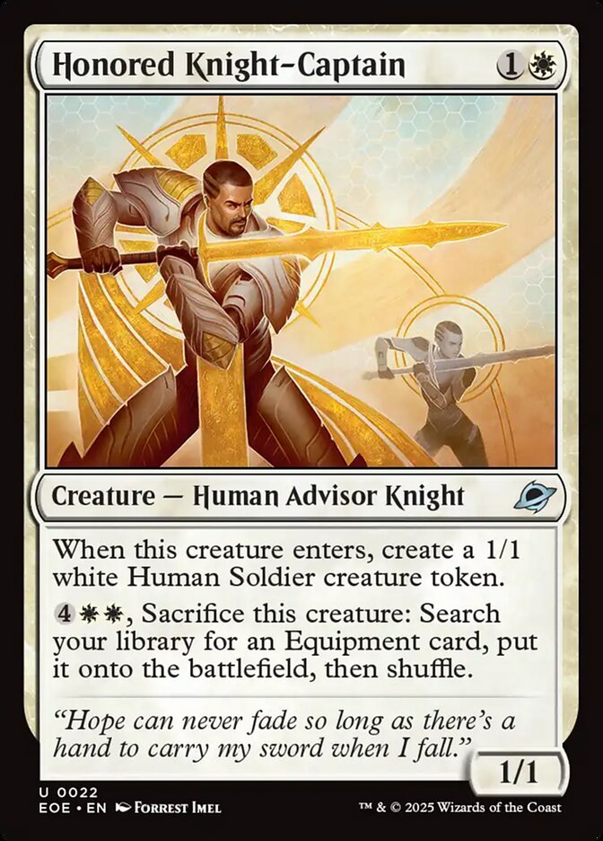 Honored Knight-Captain - Edge of Eternities