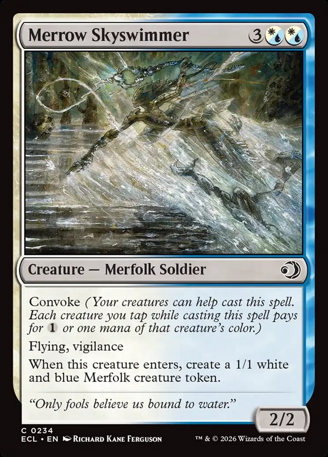 Merrow Skyswimmer - Lorwyn Eclipsed