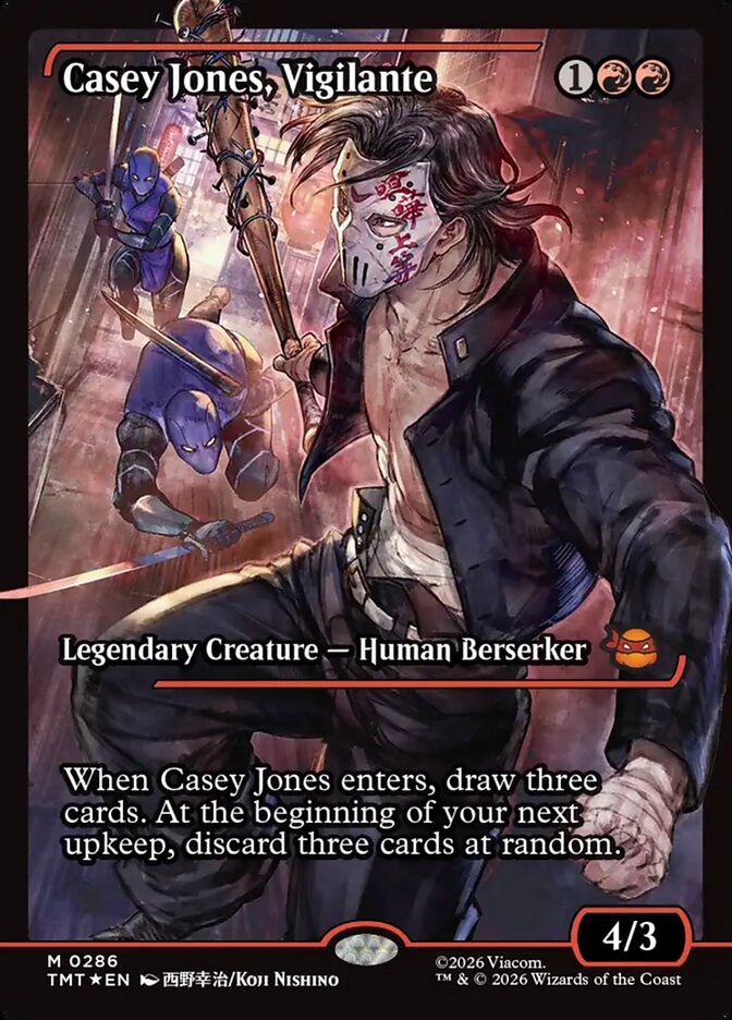 Casey Jones, Vigilante - Teenage Mutant Ninja Turtles