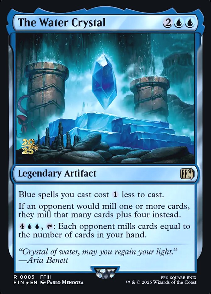 The Water Crystal - Final Fantasy Promos