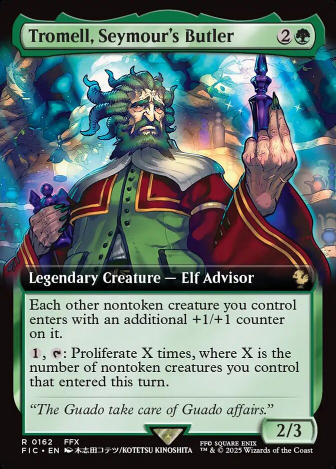Tromell, Seymour's Butler - Final Fantasy Commander