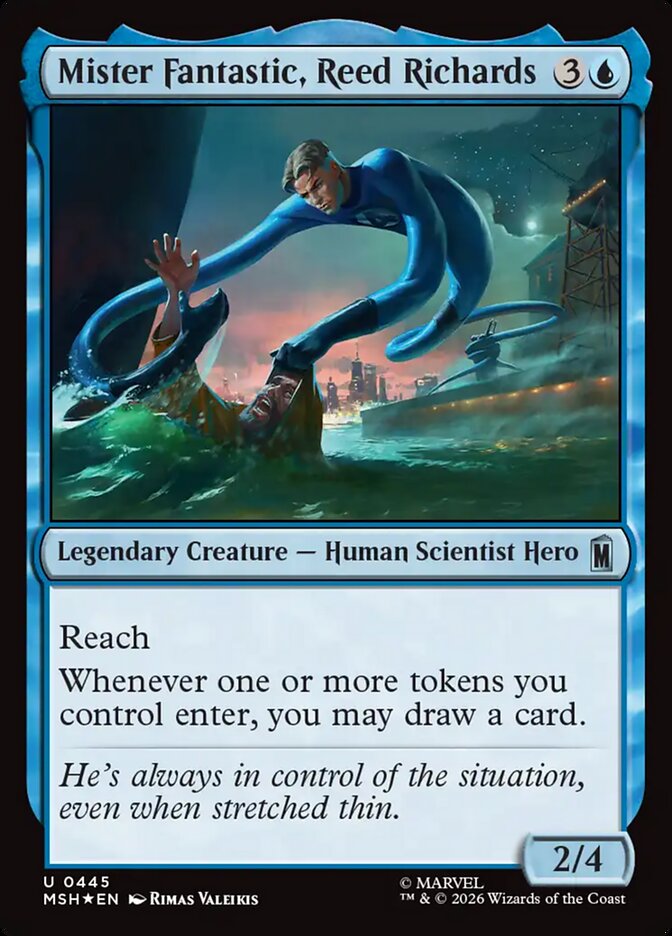 Mister Fantastic, Reed Richards - Marvel Super Heroes