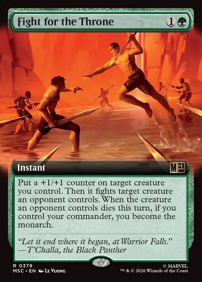 Fight for the Throne - Marvel Super Heroes Commander