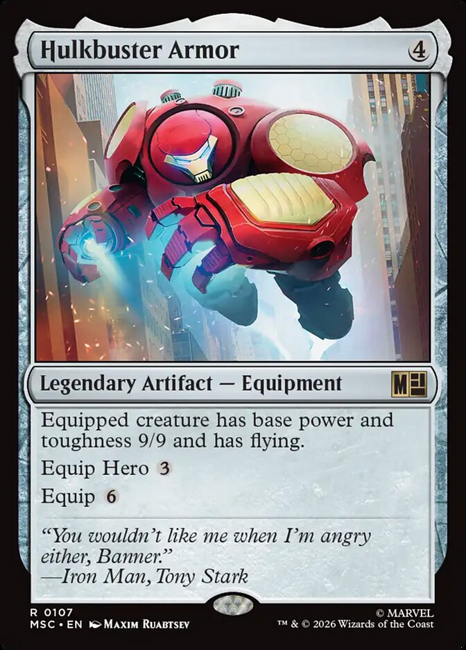 Hulkbuster Armor - Marvel Super Heroes Commander