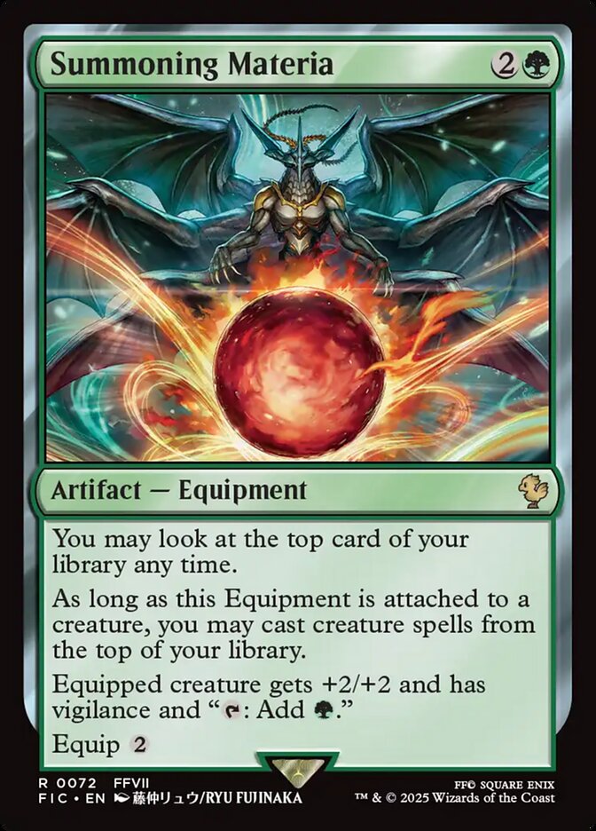 Summoning Materia - Final Fantasy Commander