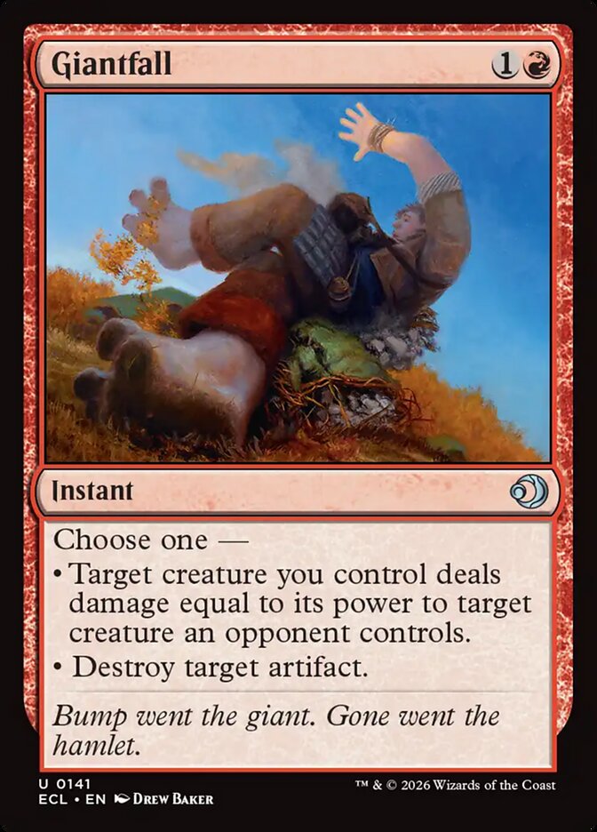 Giantfall - Lorwyn Eclipsed