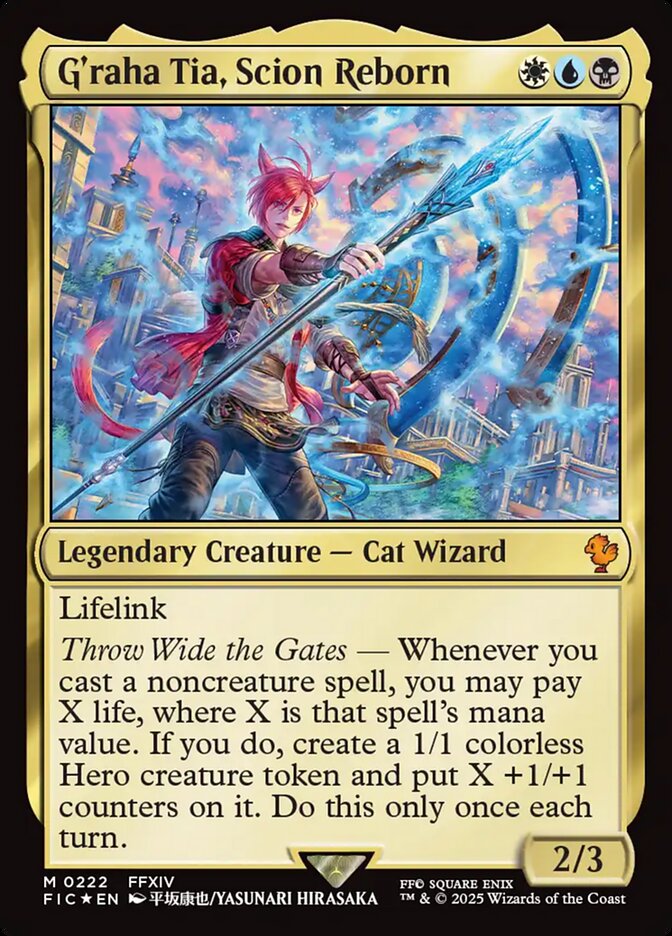 G'raha Tia, Scion Reborn - Final Fantasy Commander