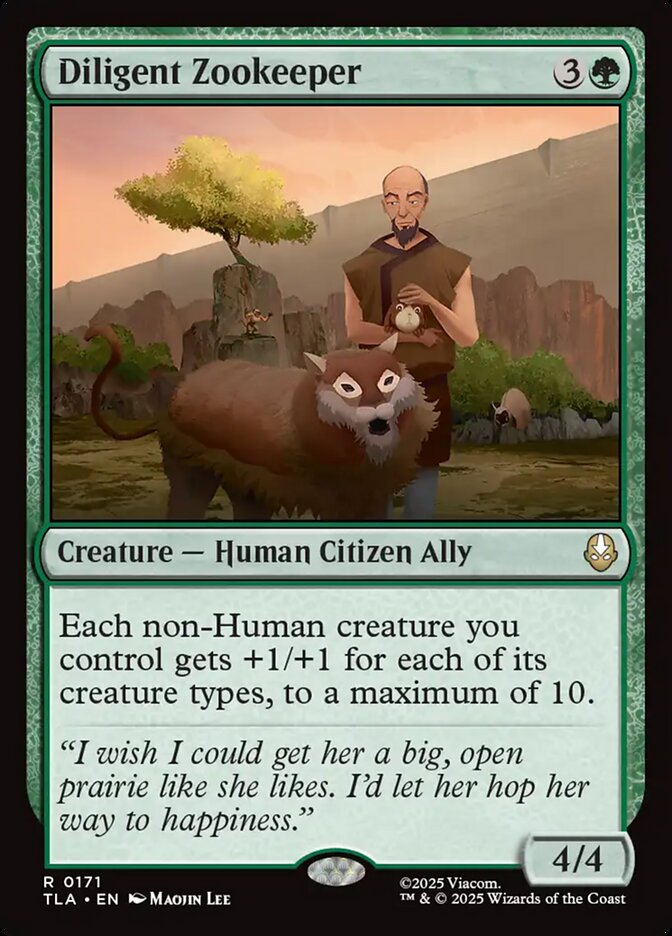 Diligent Zookeeper - Avatar: The Last Airbender
