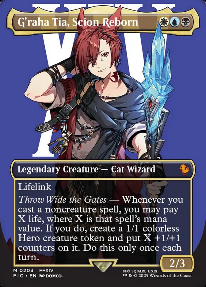 G'raha Tia, Scion Reborn - Final Fantasy Commander
