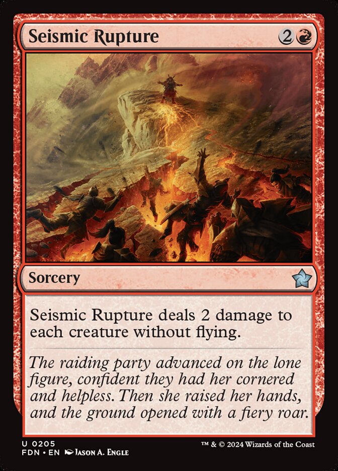 Seismic Rupture - Foundations