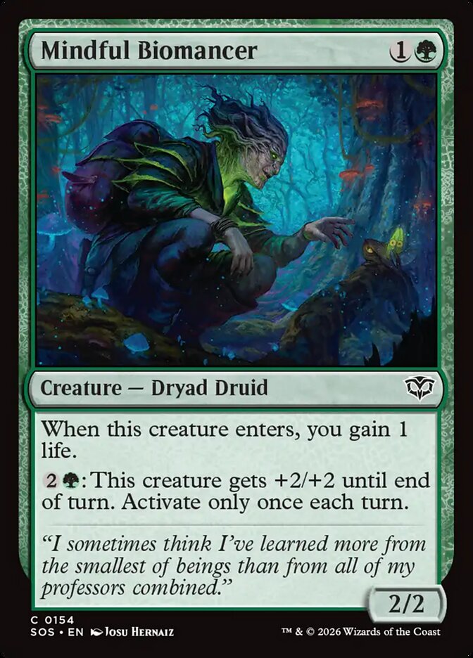 Mindful Biomancer - Secrets of Strixhaven