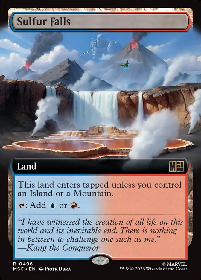 Sulfur Falls - Marvel Super Heroes Commander