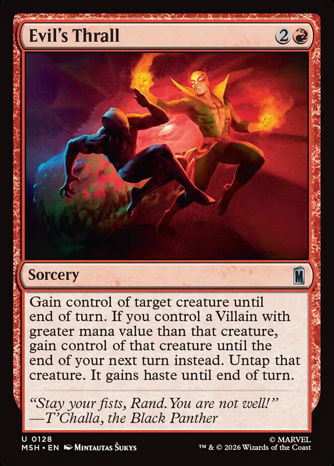 Evil's Thrall - Marvel Super Heroes