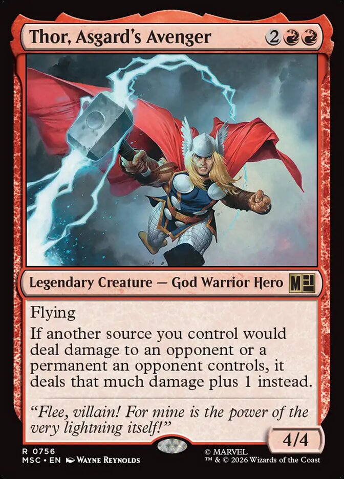 Thor, Asgard's Avenger - Marvel Super Heroes Commander