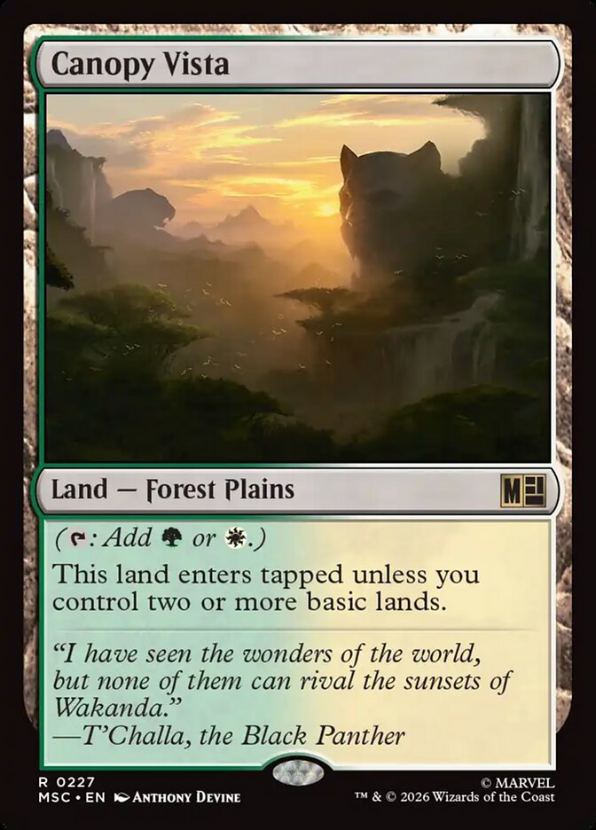 Canopy Vista - Marvel Super Heroes Commander