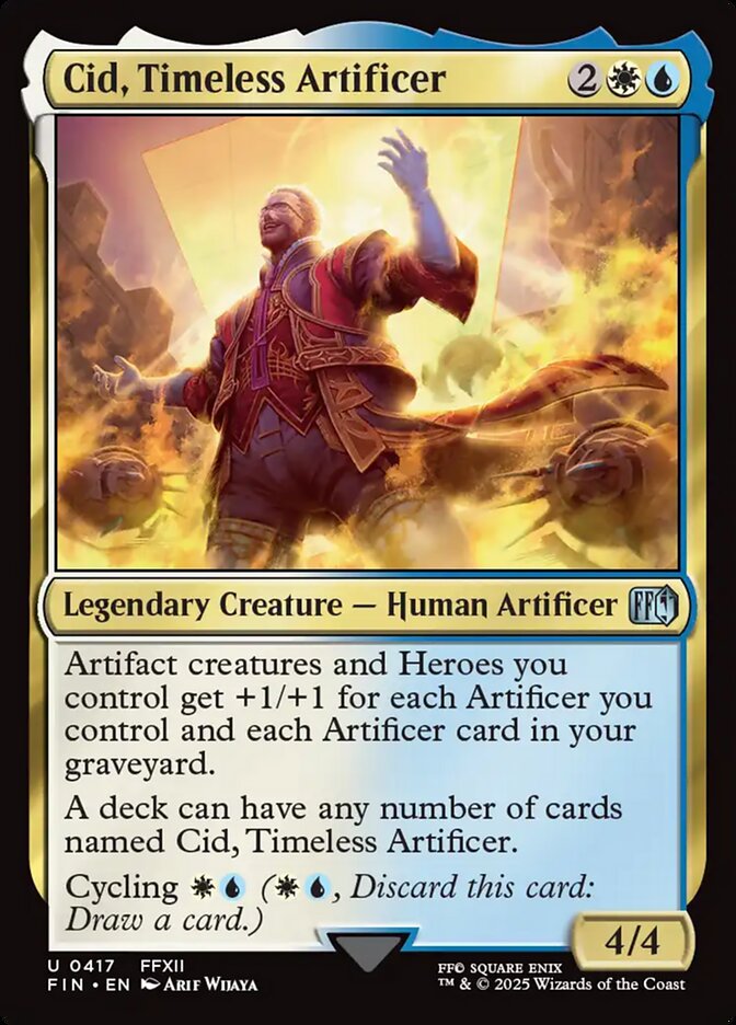 Cid, Timeless Artificer - Final Fantasy