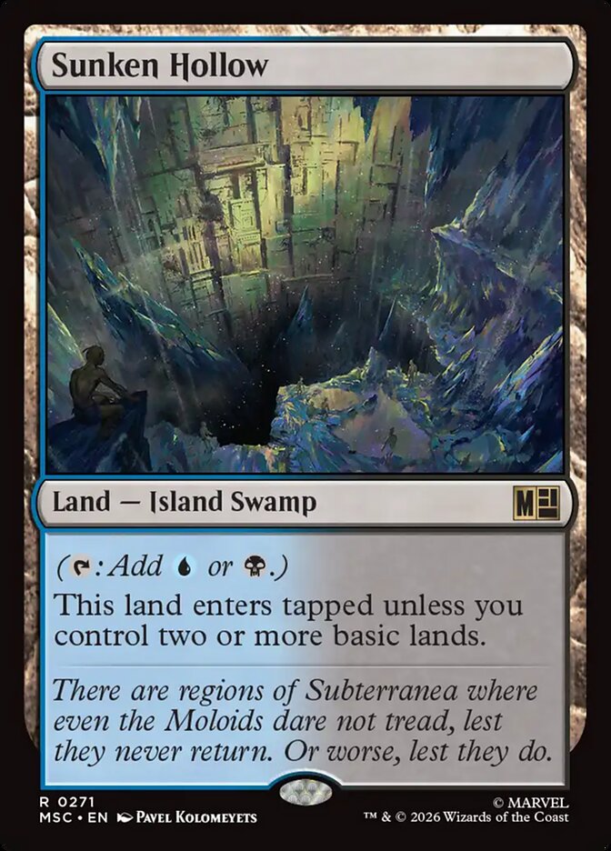 Sunken Hollow - Marvel Super Heroes Commander
