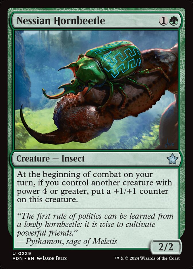 Nessian Hornbeetle - Foundations