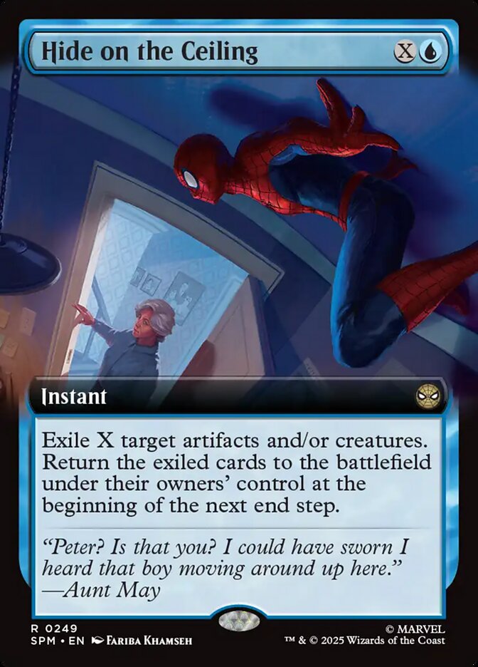 Hide on the Ceiling - Marvel's Spider-Man