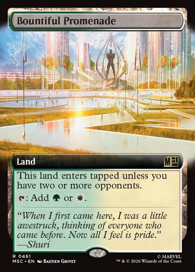 Bountiful Promenade - Marvel Super Heroes Commander
