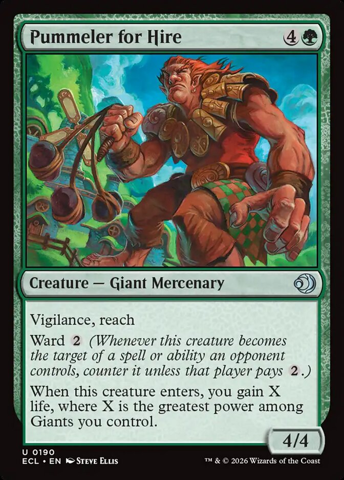 Pummeler for Hire - Lorwyn Eclipsed