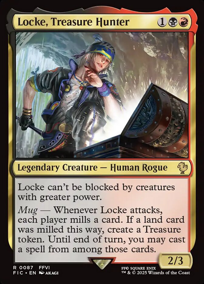 Locke, Treasure Hunter - Final Fantasy Commander