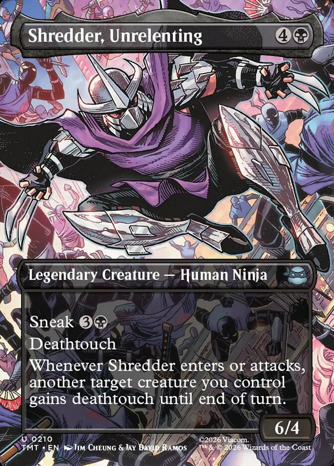 Shredder, Unrelenting - Teenage Mutant Ninja Turtles