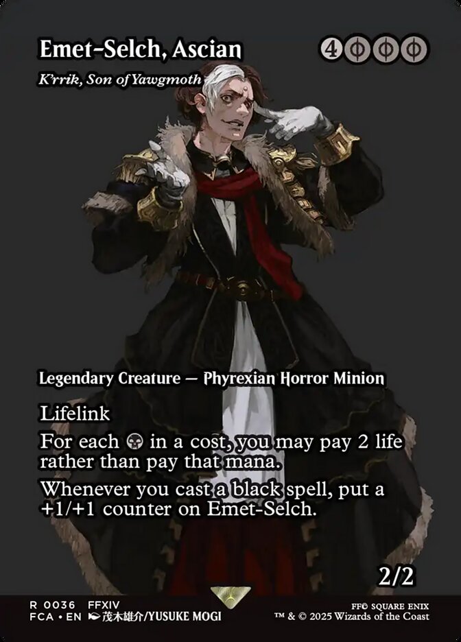 K'rrik, Son of Yawgmoth - Final Fantasy: Through the Ages