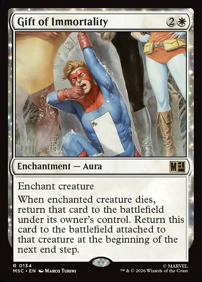 Gift of Immortality - Marvel Super Heroes Commander