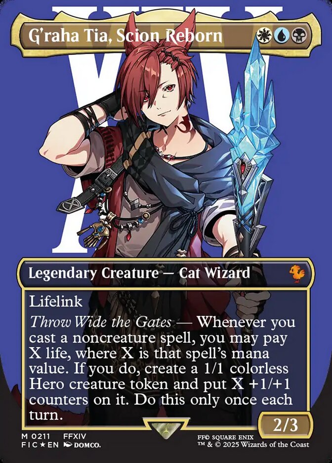 G'raha Tia, Scion Reborn - Final Fantasy Commander