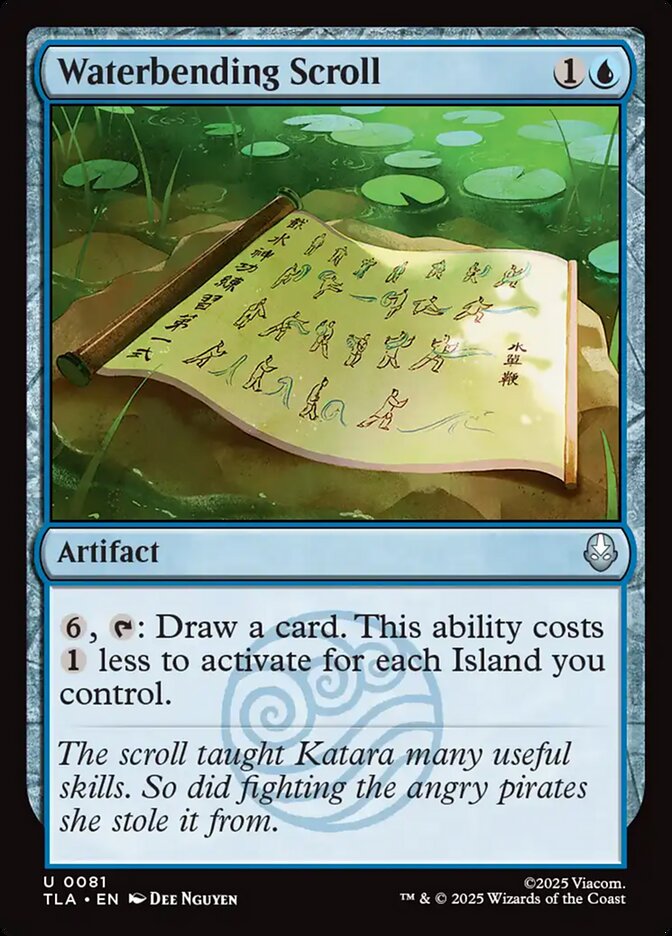 Waterbending Scroll - Avatar: The Last Airbender