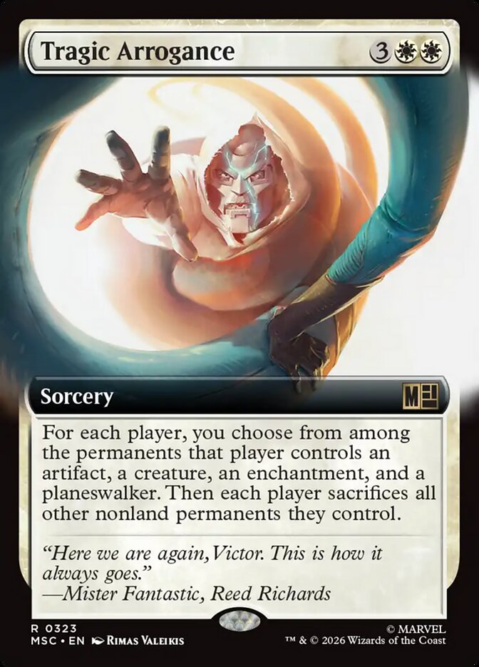 Tragic Arrogance - Marvel Super Heroes Commander