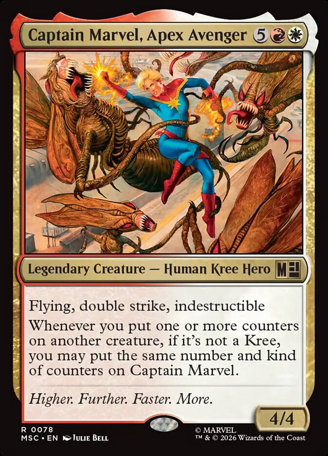 Captain Marvel, Apex Avenger - Marvel Super Heroes Commander