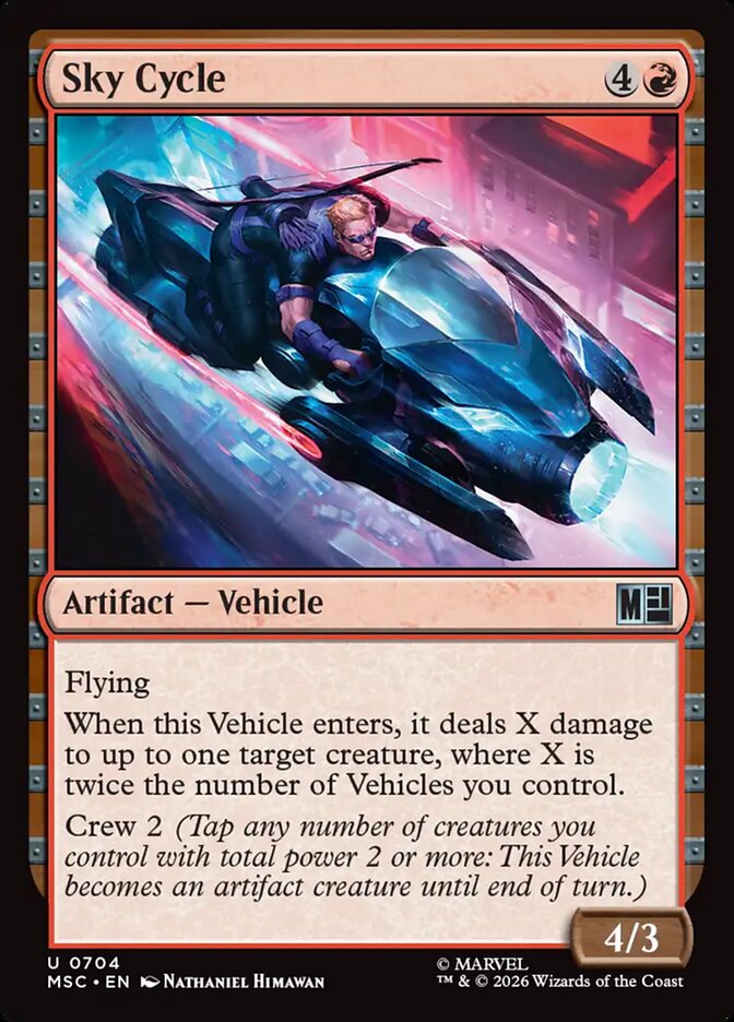 Sky Cycle - Marvel Super Heroes Commander