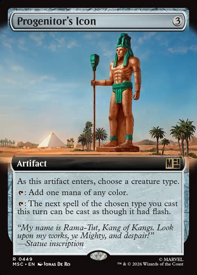 Progenitor's Icon - Marvel Super Heroes Commander
