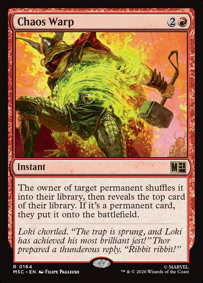Chaos Warp - Marvel Super Heroes Commander
