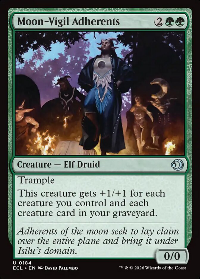 Moon-Vigil Adherents - Lorwyn Eclipsed