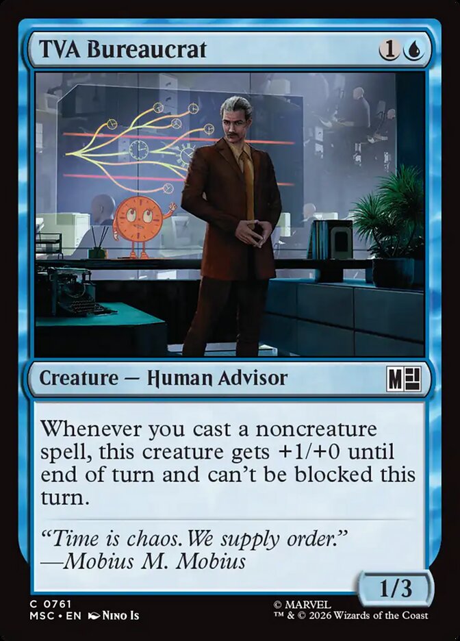 TVA Bureaucrat - Marvel Super Heroes Commander