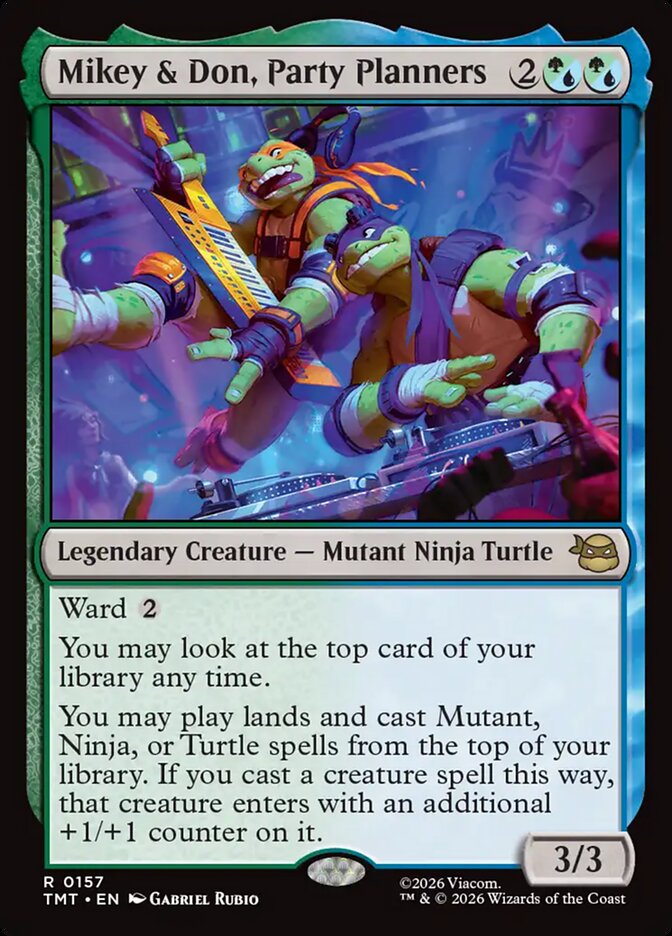Mikey & Don, Party Planners - Teenage Mutant Ninja Turtles