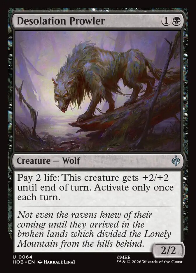 Desolation Prowler - The Hobbit