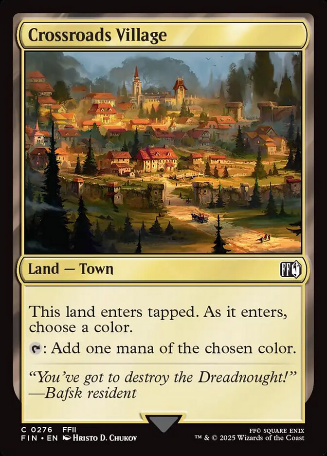 Crossroads Village - Final Fantasy