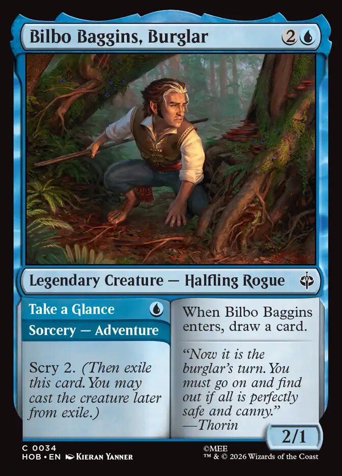 Bilbo Baggins, Burglar // Take a Glance - The Hobbit