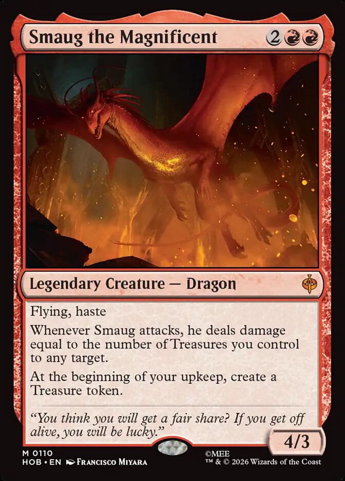 Smaug the Magnificent - The Hobbit