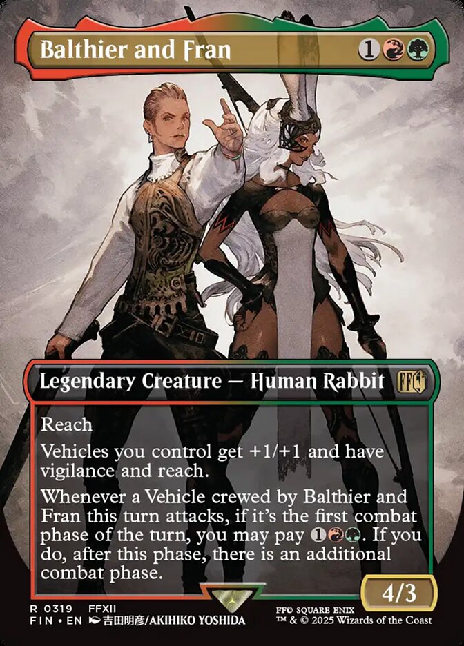 Balthier and Fran - Final Fantasy