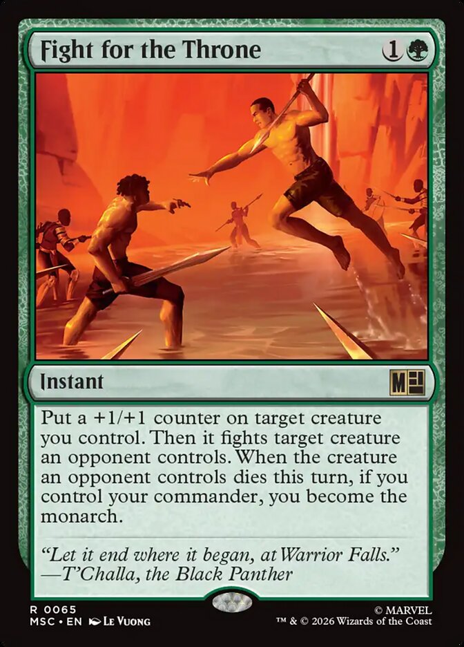 Fight for the Throne - Marvel Super Heroes Commander