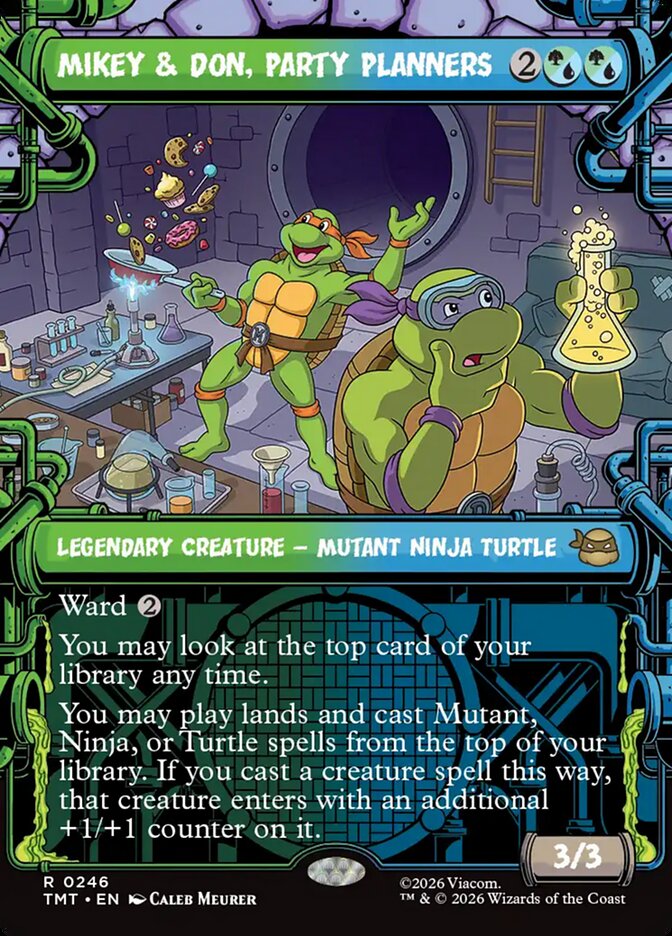 Mikey & Don, Party Planners - Teenage Mutant Ninja Turtles
