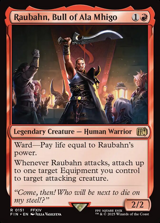 Raubahn, Bull of Ala Mhigo - Final Fantasy