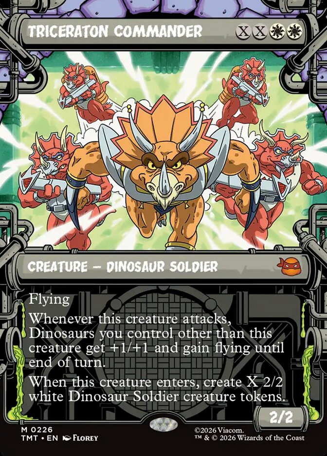 Triceraton Commander - Teenage Mutant Ninja Turtles