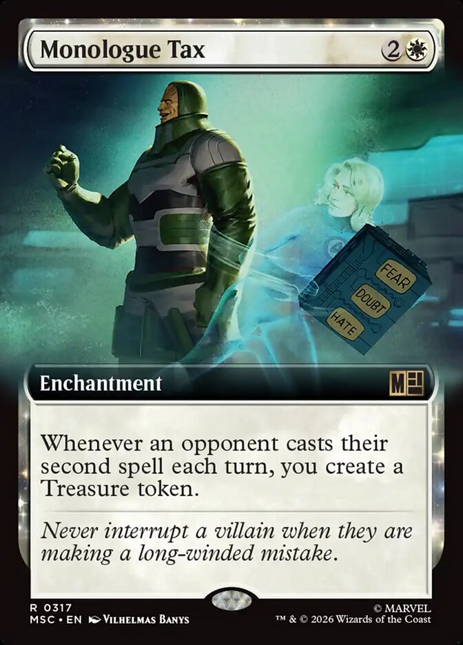 Monologue Tax - Marvel Super Heroes Commander